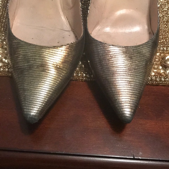 Metallic bronze Jimmy Choo - Picture 6 of 6